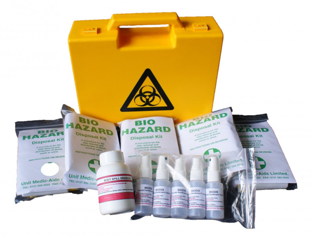 Body Fluid Spill Clean Up Kit - 5 Applications