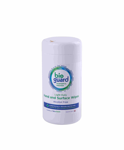 [HW240] Bioguard Hand & Surface Wipes (Light Duty - 240 wipes)