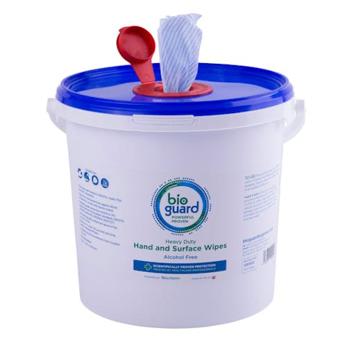 [HW500] Bioguard Hand & Surface Wipes (Heavy Duty - 500 wipes)