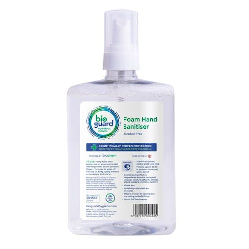[BFS200] Bioguard Alcohol Free Foam Hand Cleanser (200ml)